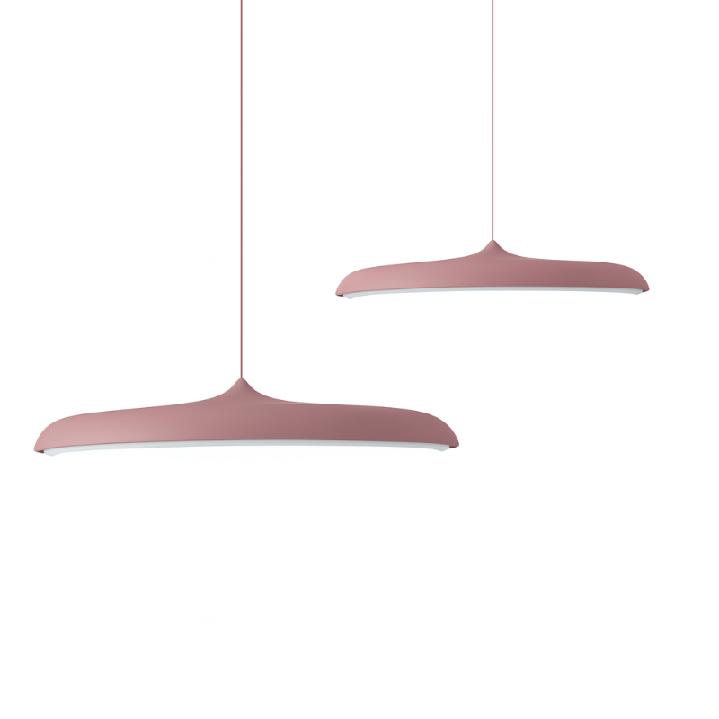 Moderne LED Hanglamp met Minimalistische Lijnen – Dimbare Eetkamerlamp in Meerdere Kleuren voor Scandinavisch Interieur | Sansoti