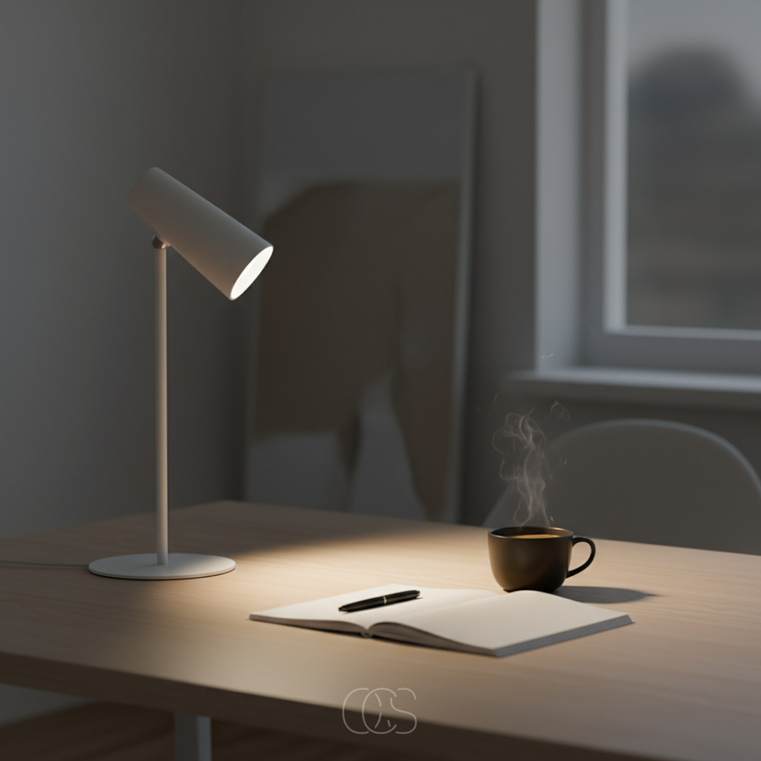 Draadloze Bureaulamp Oplaadbaar met Dimfunctie Verstelbaar LED Licht 3 Standen Touch Bediening Leeslamp | Sansoti