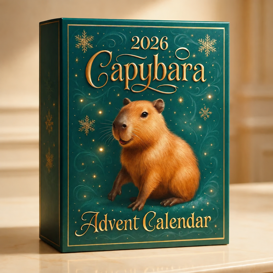 Adventskalender Capybara 24 Vakjes Kerst Aftellen Decemberkalender Feestdagen Kerstmis Cadeau Kinderen | Sansoti
