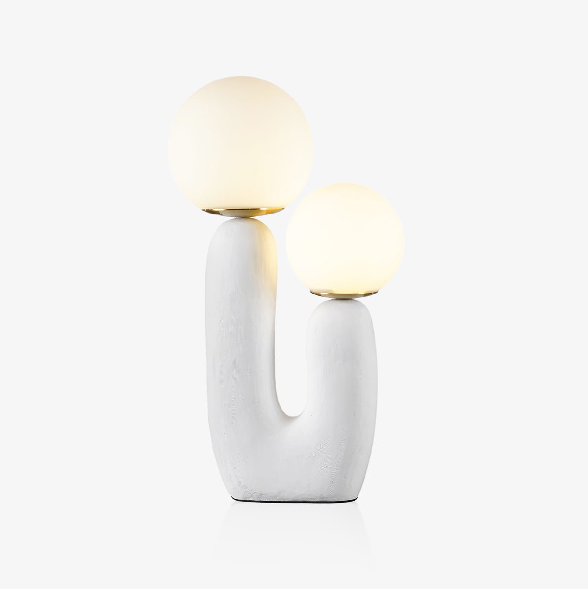 Tafellamp met Harsbehuizing en G9-Fitting – Keramische Oo-Collectielamp in Wit, Roze, Groen of Terra Cotta | Sansoti