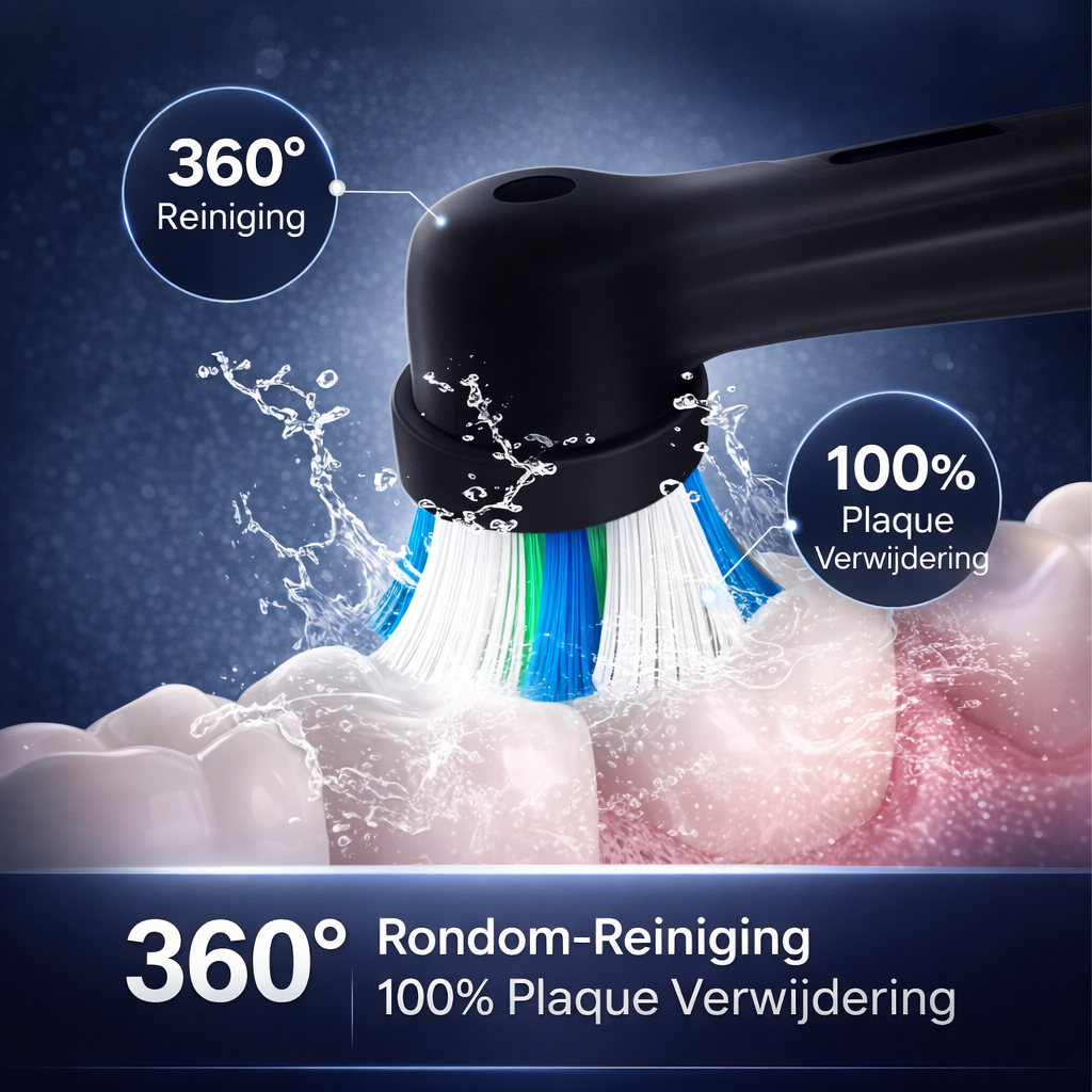 Vervangbare Opzetborstels Universeel Compatibel Zachte Haren Tandverzorging Mondhygiëne Dagelijks Gebruik | Sansoti
