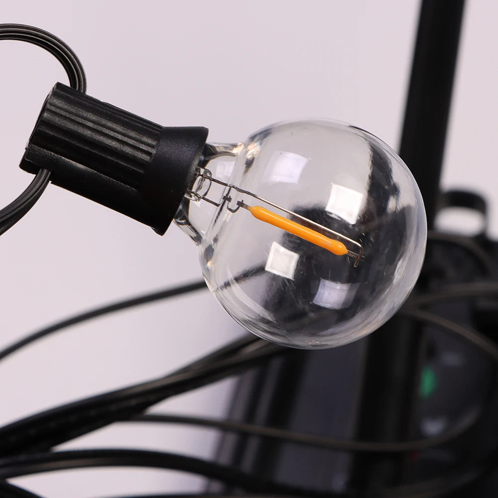 Solar-Lichterkette für draußen, 7m-15m, warmes Licht, Garten und Terrasse, Solarenergie, stimmungsvolle Beleuchtung, wasserdicht | Sansoti