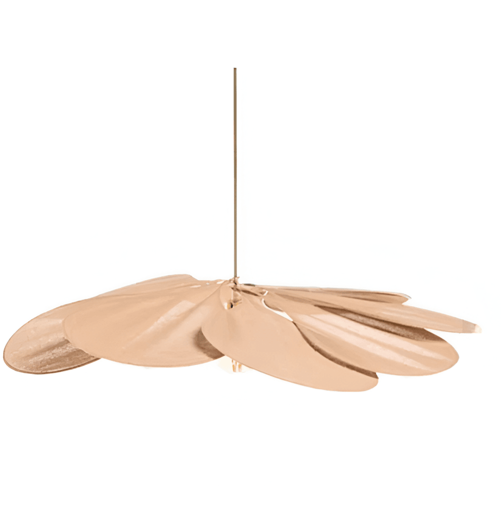Hängelampe Blume Stoff Vintage E27 Warmweiß 50-80cm Wohnzimmer Schlafzimmer Esszimmer