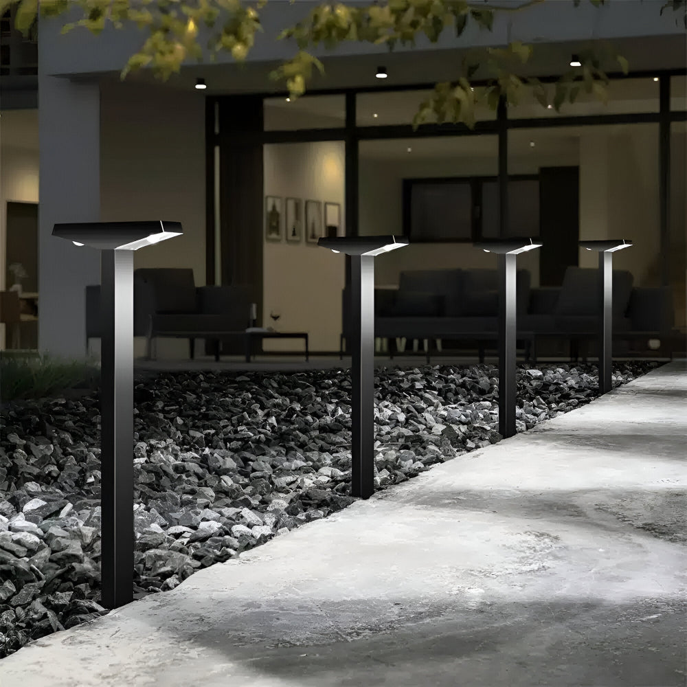 Zonne Lamp Buiten 4 Stuks Waterdicht IP65 Tuinpad Terras 60cm | Sansoti