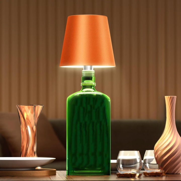 Draadloze Tafellamp met Touch Bediening Dimbaar USB Oplaadbaar Sfeerverlichting Nachtlampje voor Binnen en Buiten | Sansoti