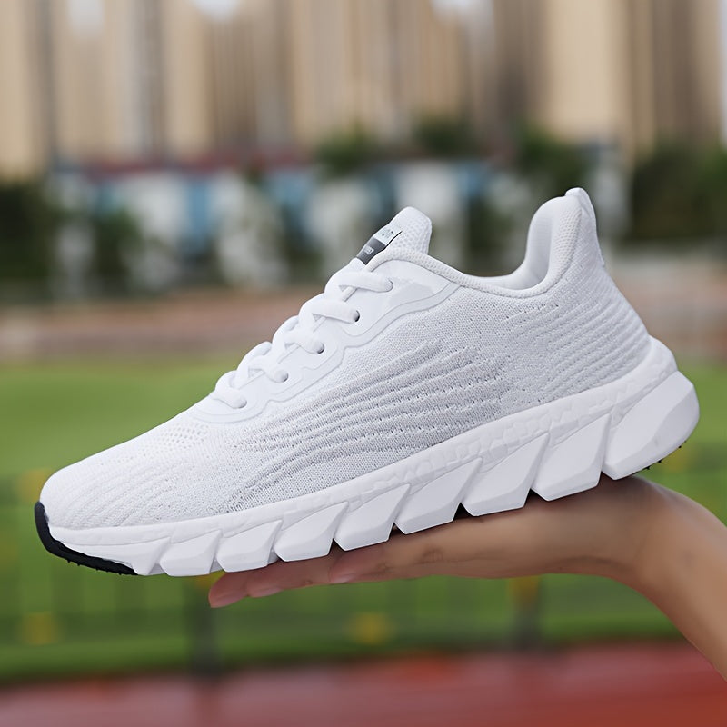 Chaussures de sport pour femmes avec semelle intérieure orthopédique, mesh respirant et légères, chaussures de course, d’entraînement et de marche | Sansoti