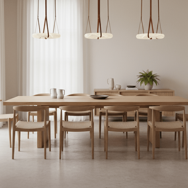 Hanglamp Alabaster Ring LED Donkerbruin Bruin Goud Woonkamer Eetkamer 3000K 4000K 6000K Ø30 Ø120cm Natuursteen Pendellamp | Sansoti