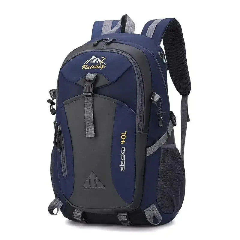 Waterdichte Outdoor Rugzak 40L Zwart Groen Blauw Wandelen Camping Trekking | Sansoti
