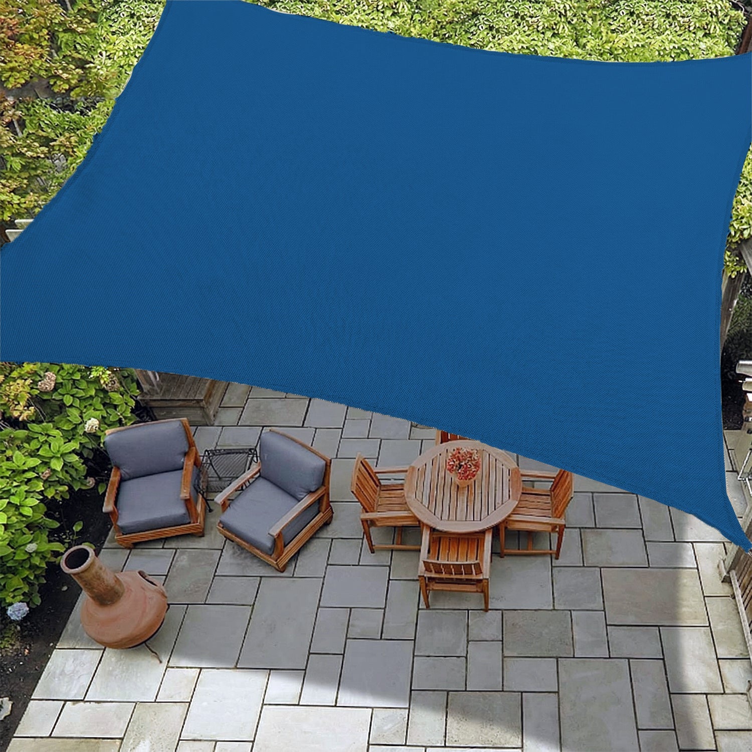 Rectangular Waterproof Shade Sail for Patio Garden and Pool | Sansoti