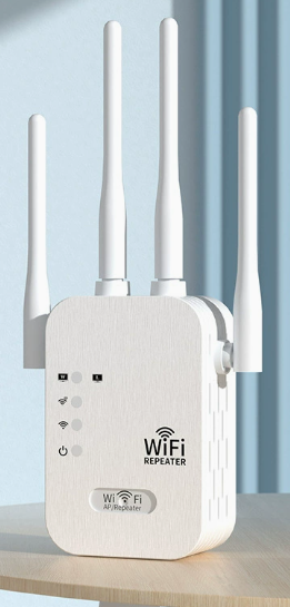 WiFi Versterker Buiten Weerbestendig Dual-Band 1200Mbps Signaalversterker Tuin Patio Garage Range Extender | Sansoti