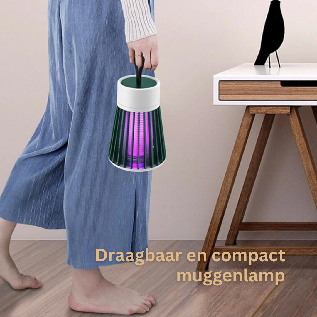 Oplaadbare Muggenverdelger met UV-licht voor Buiten en Binnen | Draagbaar & Chemicaliënvrij | Sansoti