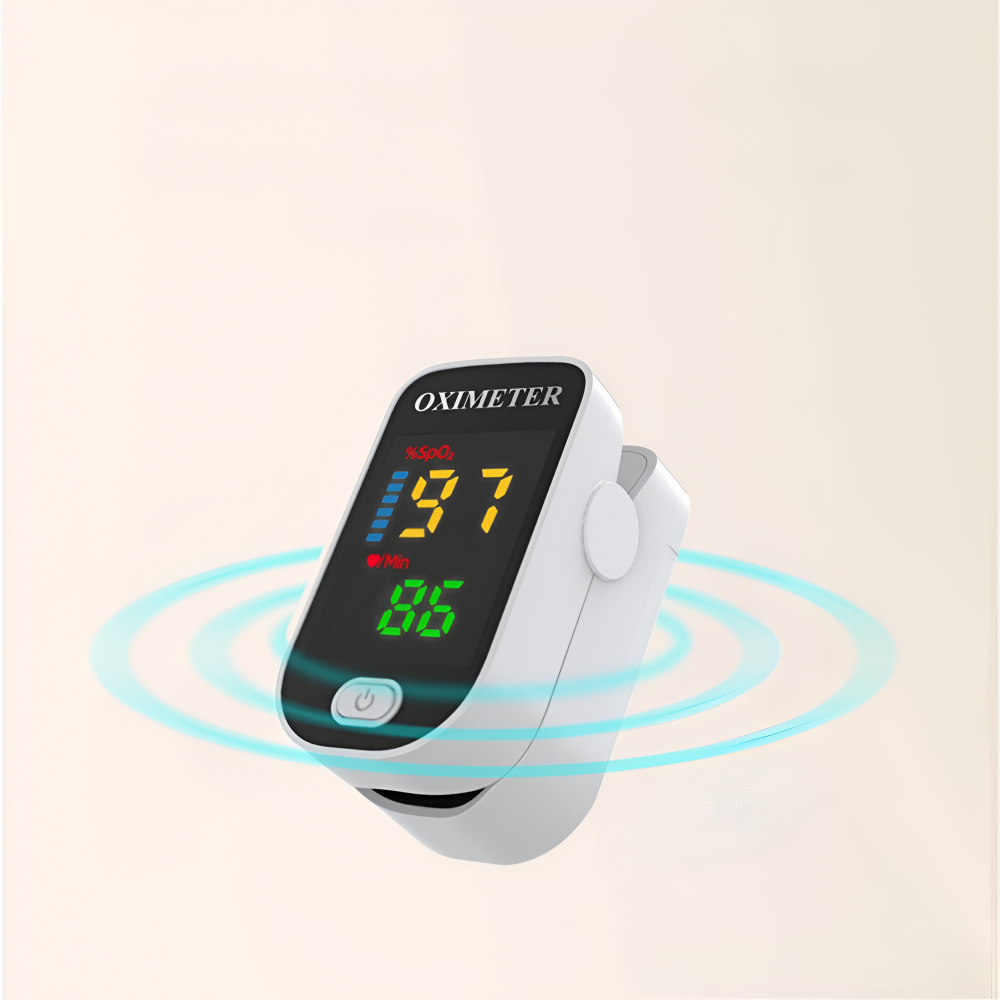 Digitale Vingersaturatiemeter met LED-Display voor Thuis en Onderweg | Sansoti