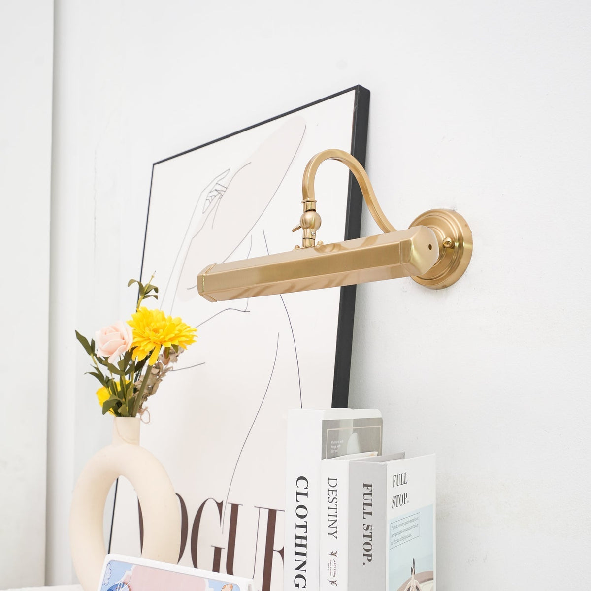 Wall Lamp Minimalist Style Metal G9 Socket Chrome or Gold Modern Interior Ambient Lighting Living Room | Sansoti