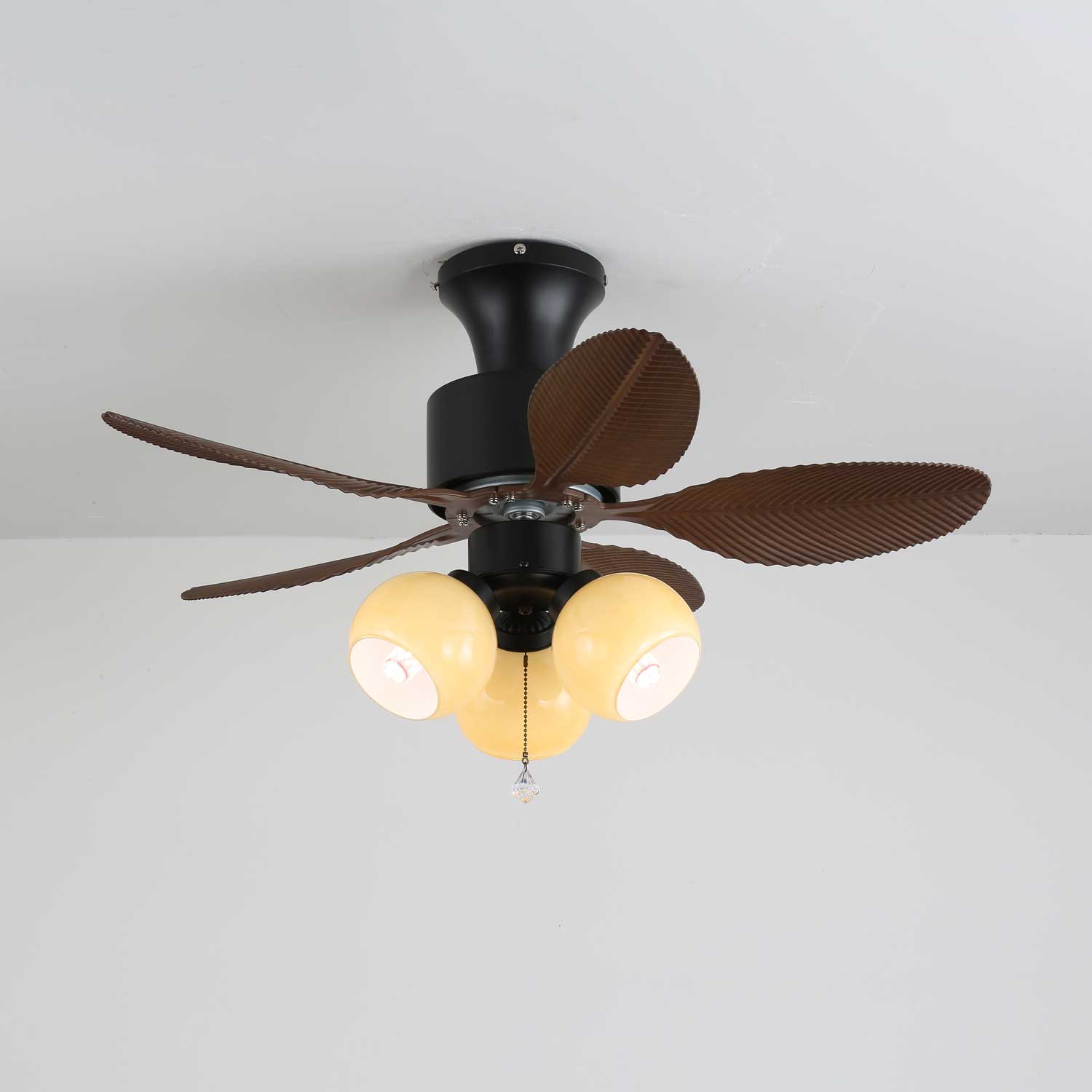 Plafondventilator Althea Vintage met Verlichting en Afstandsbediening 80 cm | Sansoti