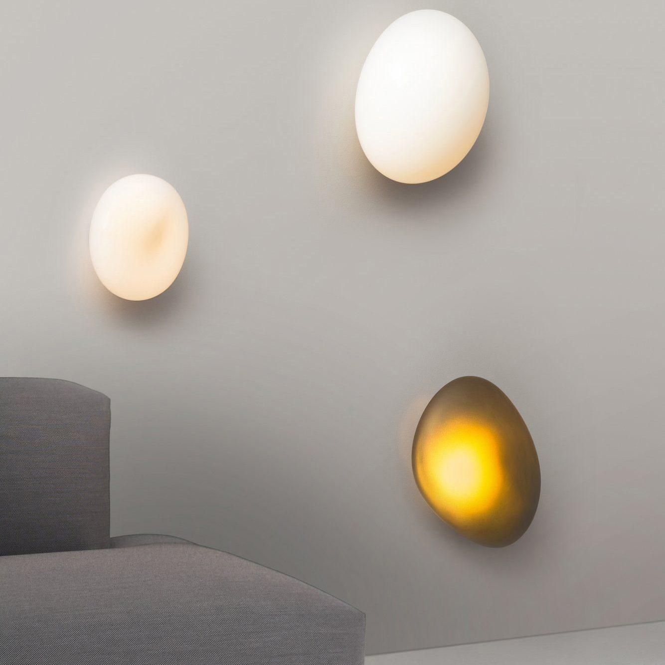 Glazen Wandlamp met Handgeblazen Bubble-Glas – Sculptuur Verlichting Scandinavisch Design – Verkrijgbaar in 4 Unieke Modellen & 4 Kleuren | Sansoti