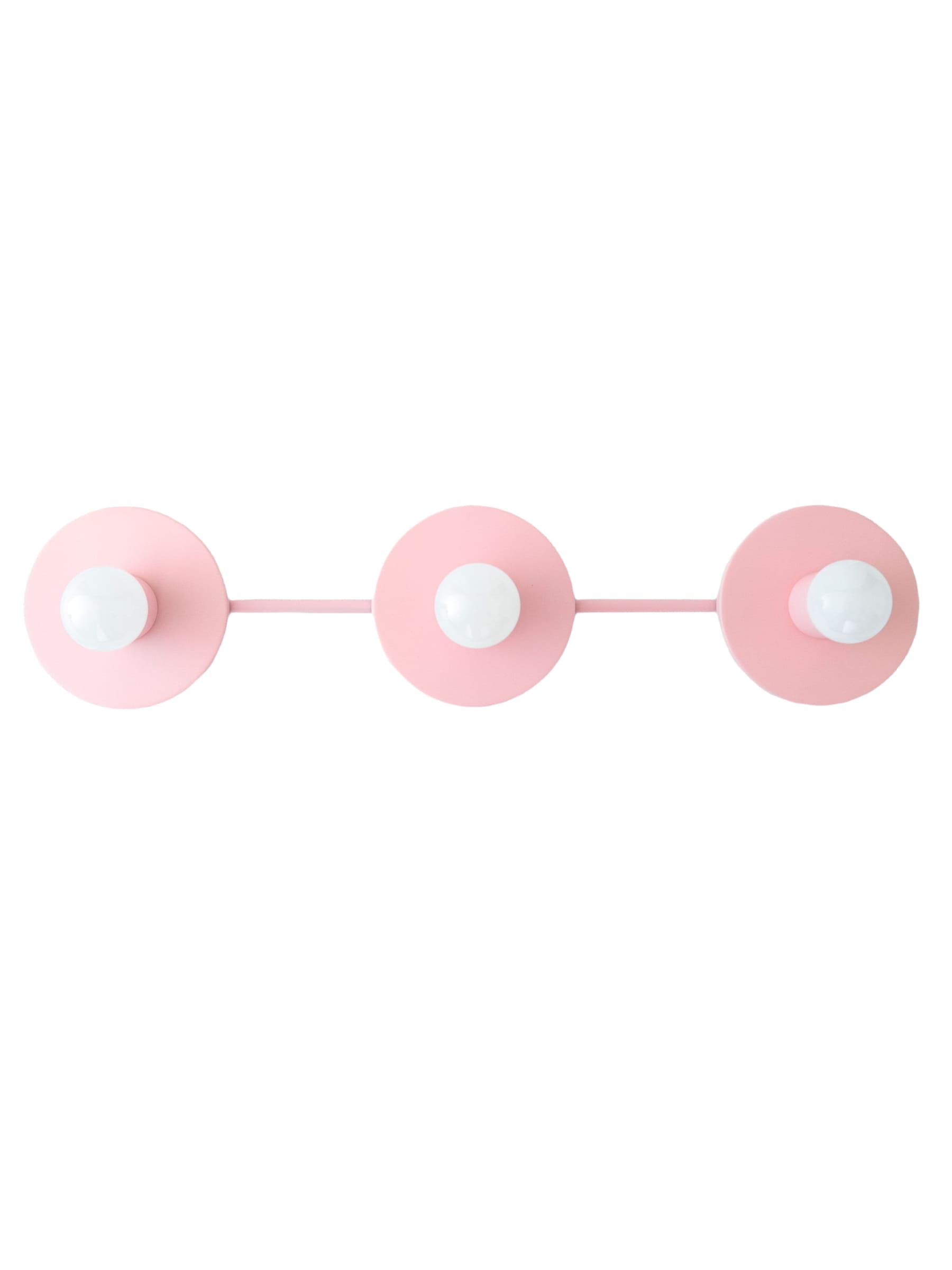 Minimalistische Badkamerlamp met Drie Lichtpunten - Verkrijgbaar in Meerdere Kleuren | Sansoti