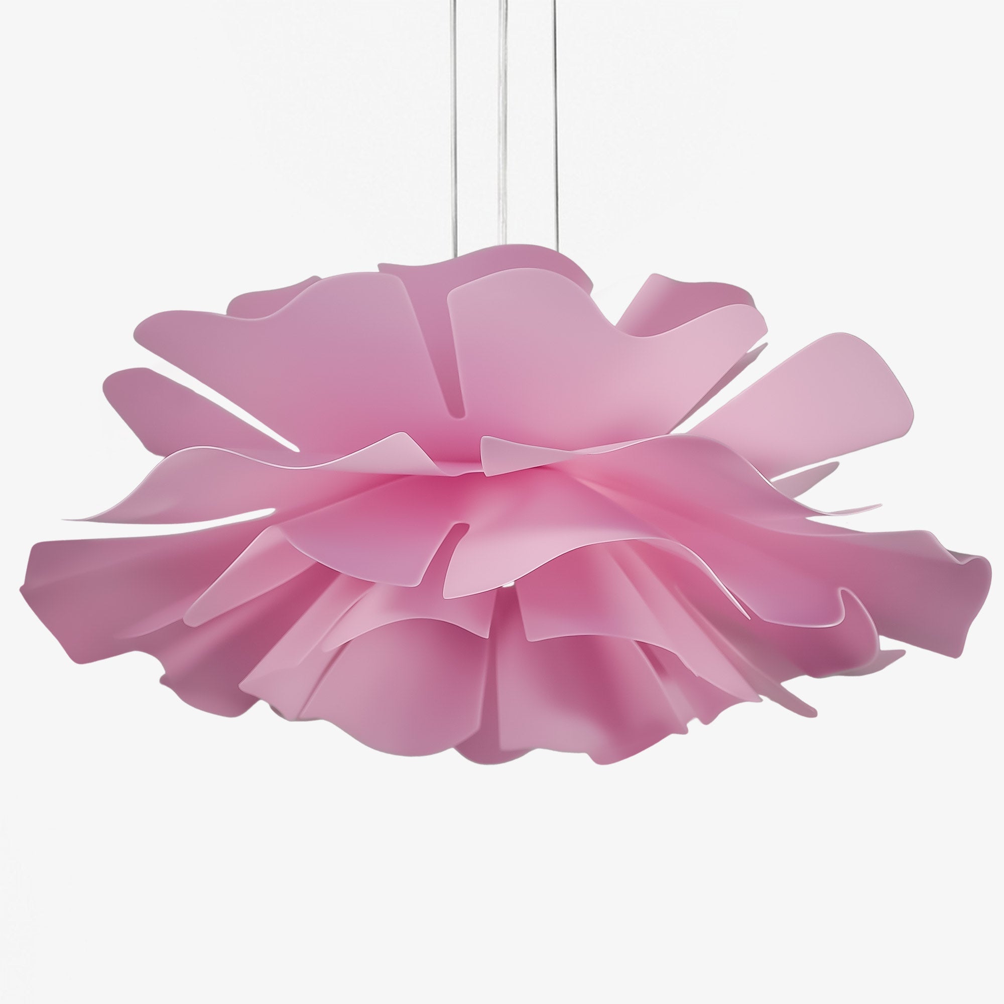 Handgemaakte Acryl Hanglamp Lotus Bloem Wit Scandinavisch Design | Sansoti