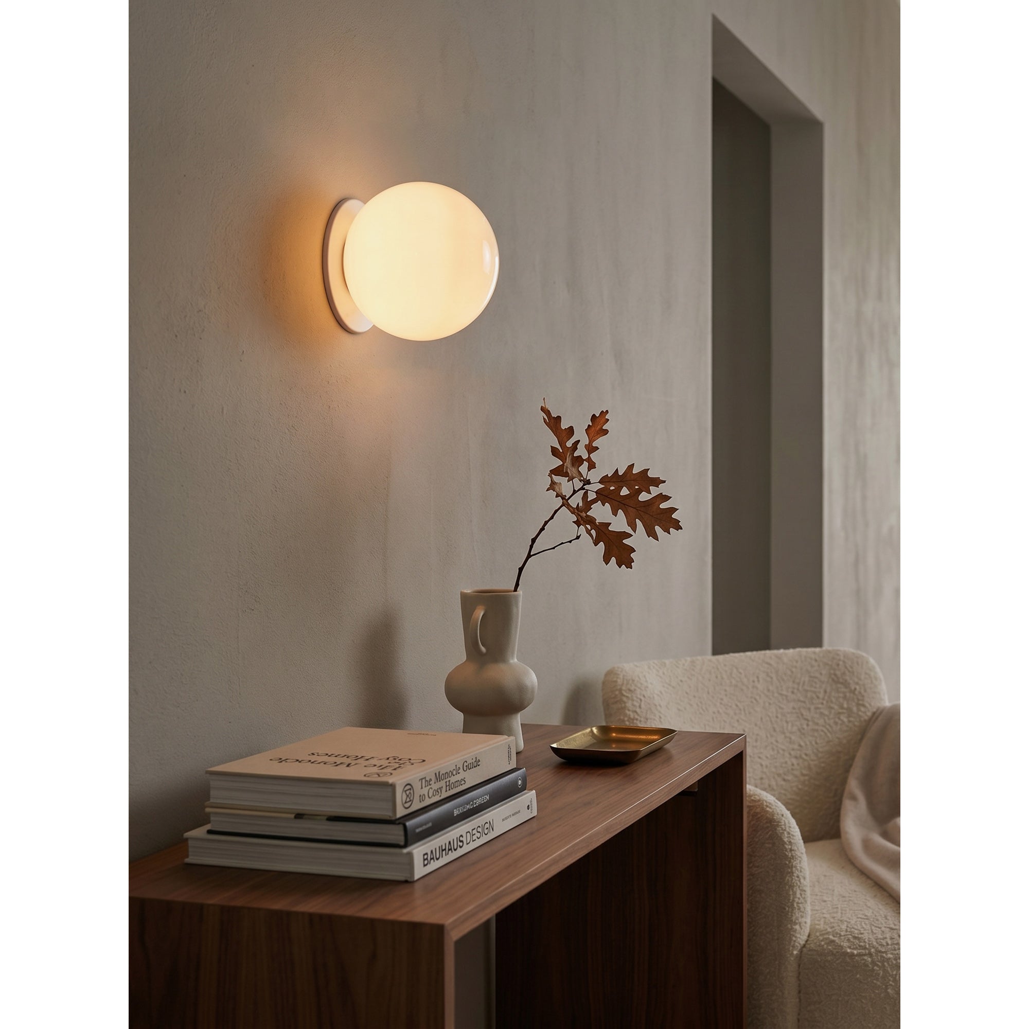 Glazen Wandlamp met Gouden of Zilveren Fitting – Modern Design voor Slaapkamer en Woonkamer | Sansoti