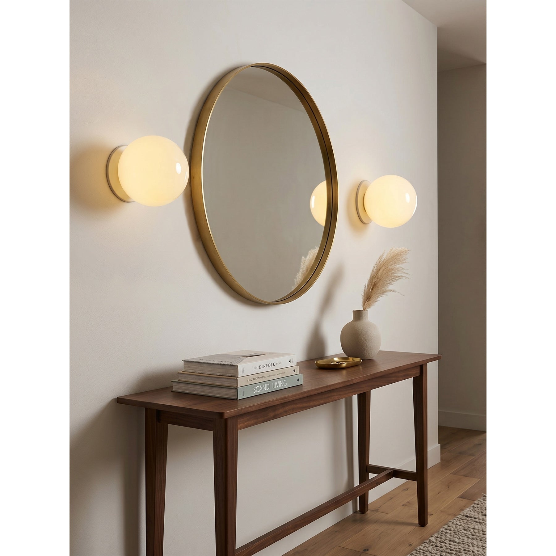 Glazen Wandlamp met Gouden of Zilveren Fitting – Modern Design voor Slaapkamer en Woonkamer | Sansoti