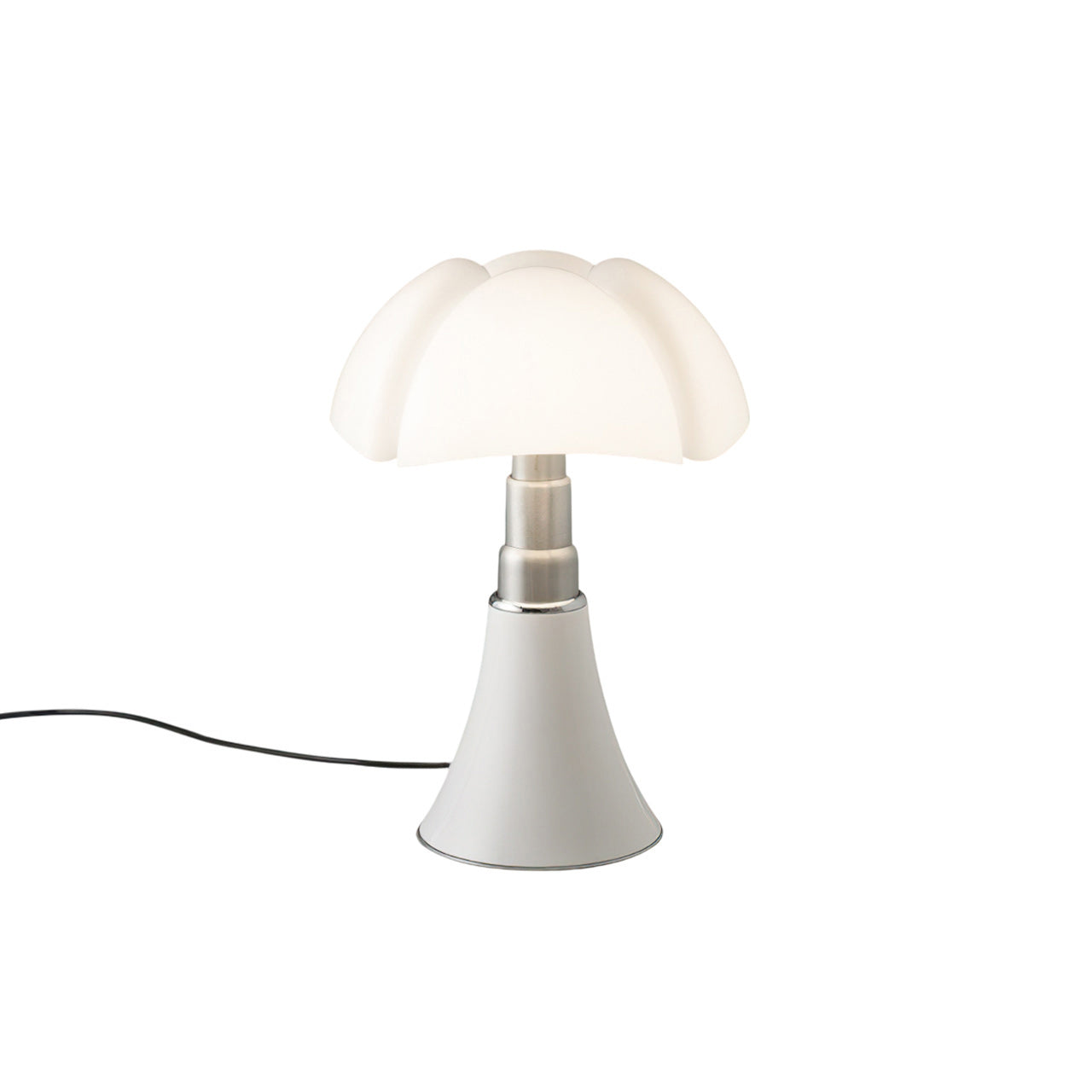 Moderne Design Tafellamp met In Hoogte Verstelbare Kap – Zwart Wit Geel Goud Chroom | Sansoti