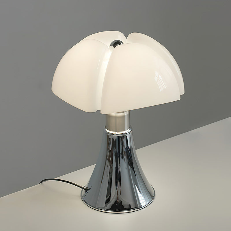Moderne Design Tafellamp met In Hoogte Verstelbare Kap – Zwart Wit Geel Goud Chroom | Sansoti