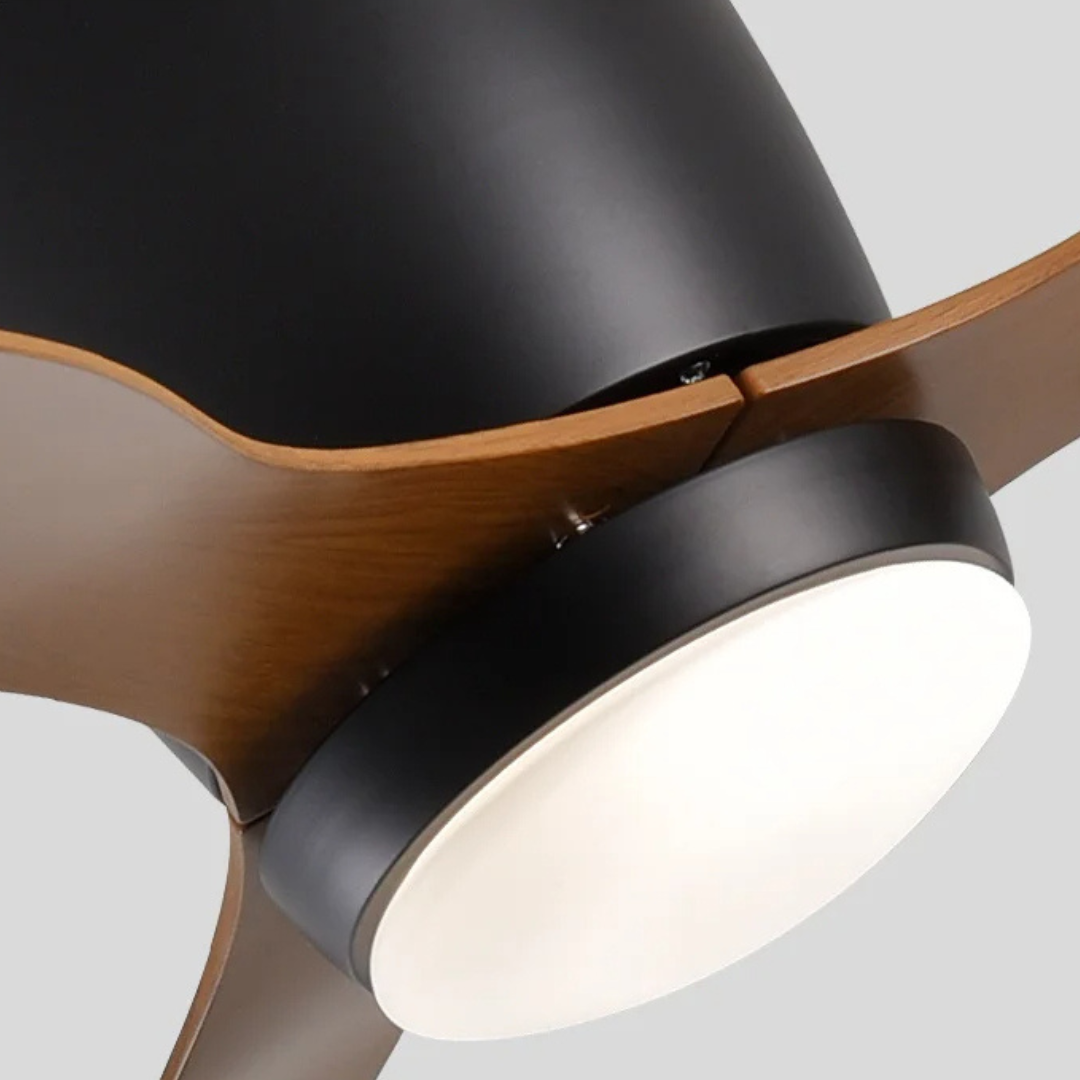 Plafondventilator met Verlichting en Afstandsbediening 106cm Diameter LED Lamp Ventilator voor Woonkamer | Sansoti