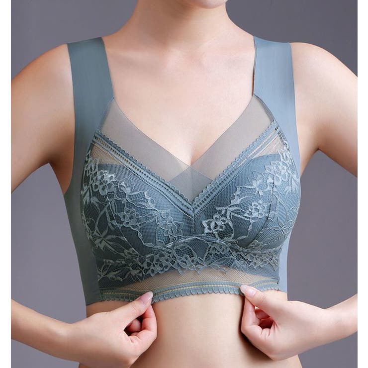 Push-up BH met Kant Draadloos Beugelloos Ondersteunend Comfortabel Ademend Stretch Dames Lingerie Elastisch | Sansoti