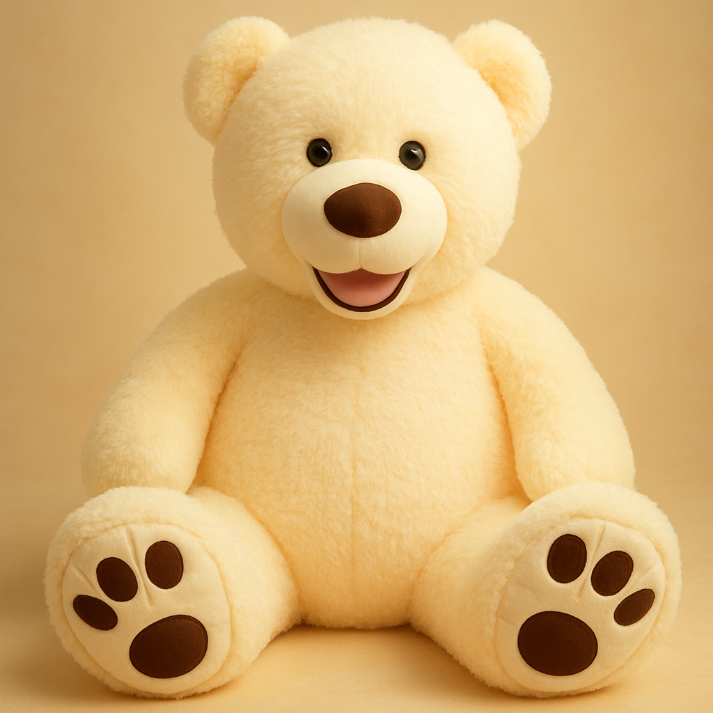 Grote Knuffelbeer Hoes | Zachte Pluche Teddybeer | Aanpasbare Vulling | Kinderen & Volwassenen | Sansoti