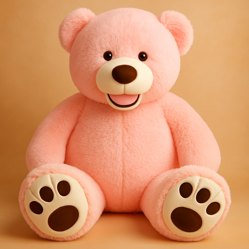 Grote Knuffelbeer Hoes | Zachte Pluche Teddybeer | Aanpasbare Vulling | Kinderen & Volwassenen | Sansoti