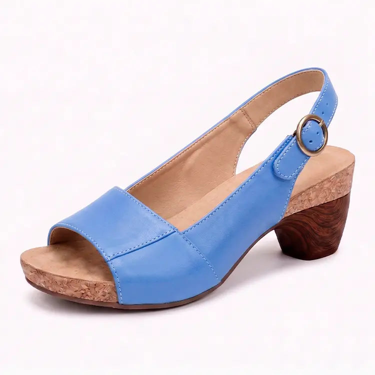 Dames Peep Toe Sandalen met Hak – Comfortabel & Stijlvol voor Elke Gelegenheid | Sansoti