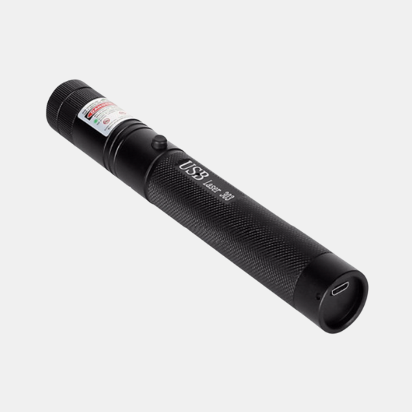 Pointeur Laser Rechargeable USB-C 10000m Portée Vert Rouge Violet Aluminium Astronomie Extérieur