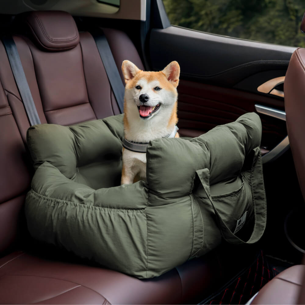 Hondenautostoel Draagbaar Reisbed Comfortabel Bolster Veilige Zetel voor Kleine Honden Katten Huisdieren | Sansoti
