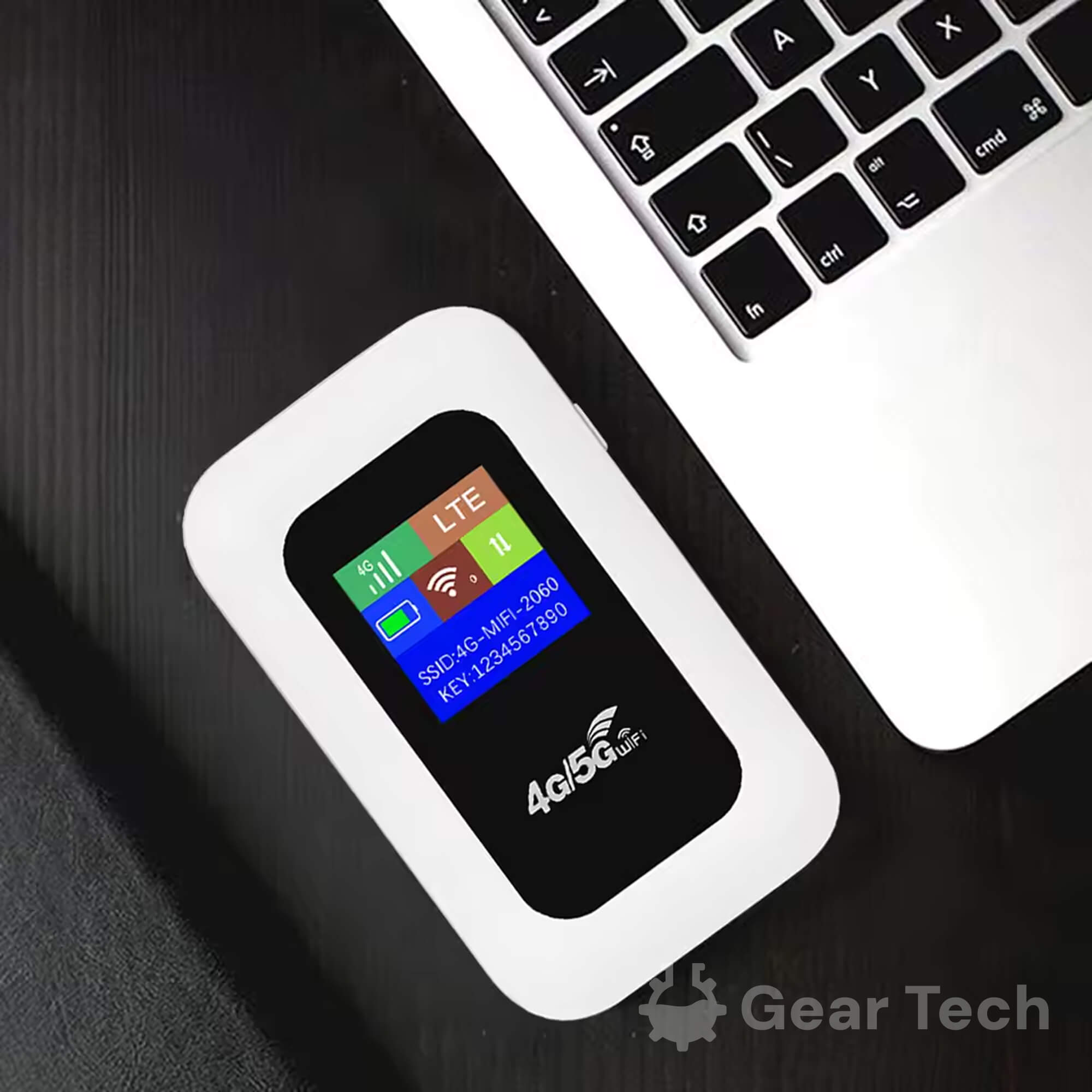 Draagbare 5G WiFi Router – Veilige Mobiele Internetverbinding voor Camper, Caravan en Reizen | 10 Apparaten | 150 Mbps | Sansoti
