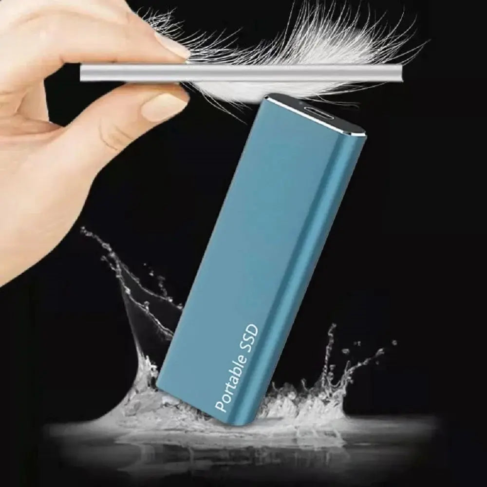 Externe SSD Harde Schijf Aluminium USB-C Ultrasnelle Dataoverdracht Opslag | Sansoti