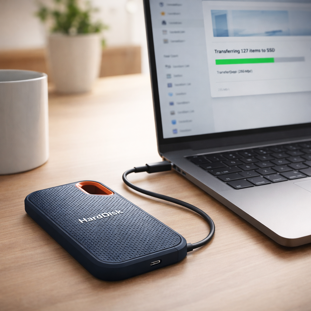 Draagbare SSD Schijf USB-C 500GB-256TB Externe Harde Schijf Compacte Opslag Snelle Datatransfer Mobiel | Sansoti