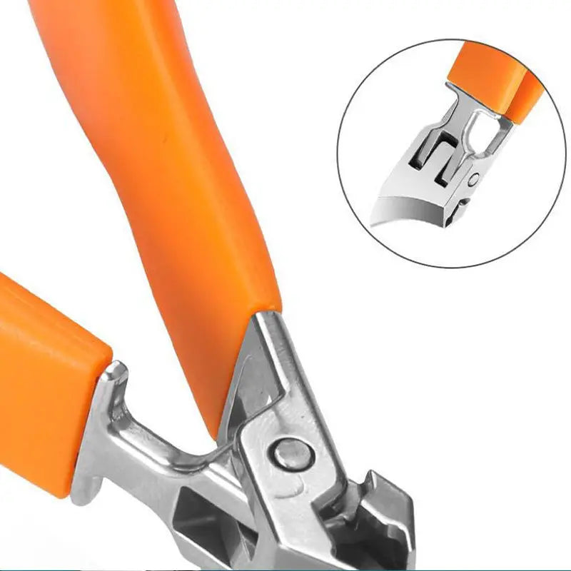 Nagelknipper Dik Edelstaal PP Kunststof 8.8x2cm Spatbescherming Dikke Nagels Voetknipper Vingernagels Teennagels Schoon Snijden | Sansoti