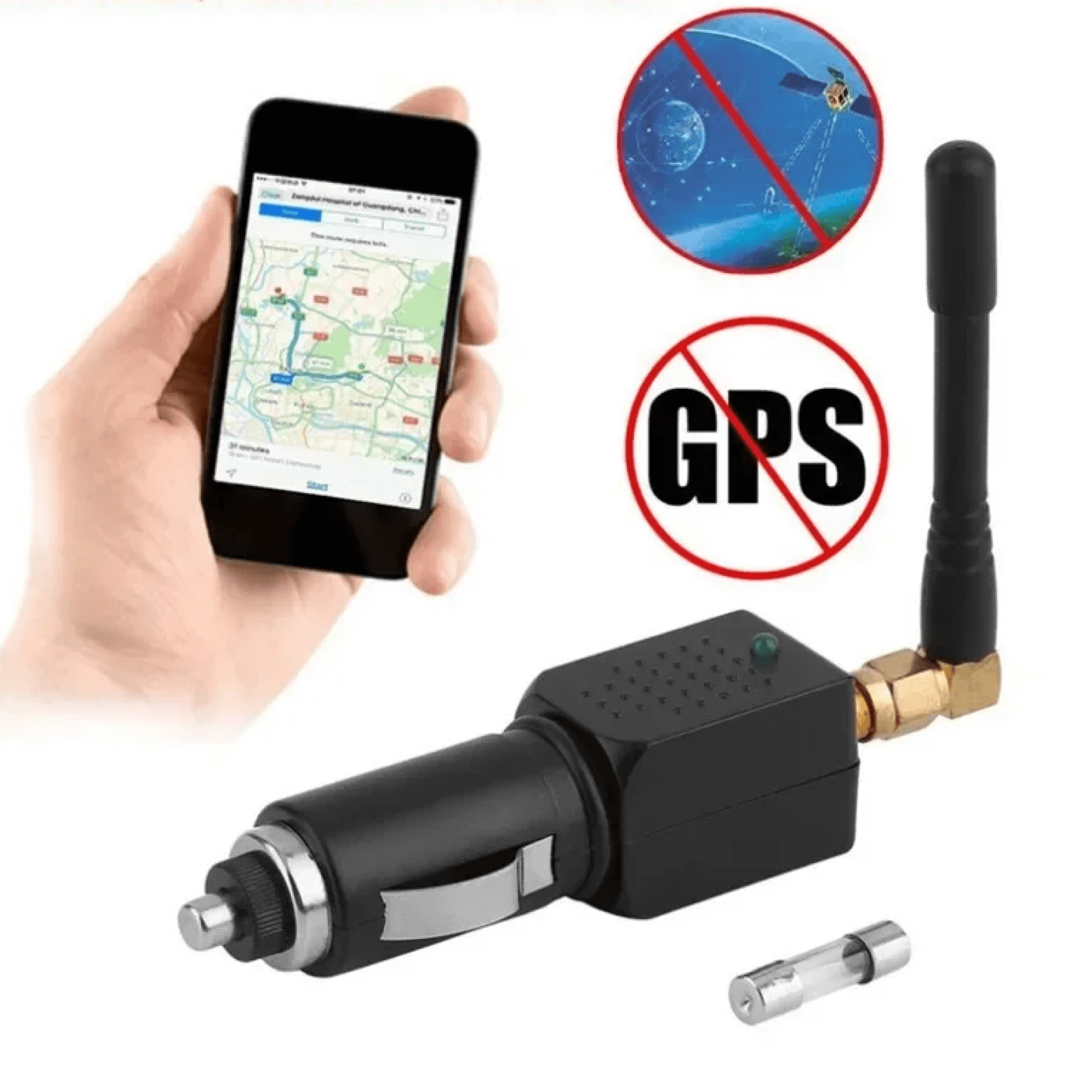 Voertuig Privacy Beschermer Compact GPS Signaal Blokkering Apparaat voor Auto Tracking Beveiliging Onderweg | Sansoti