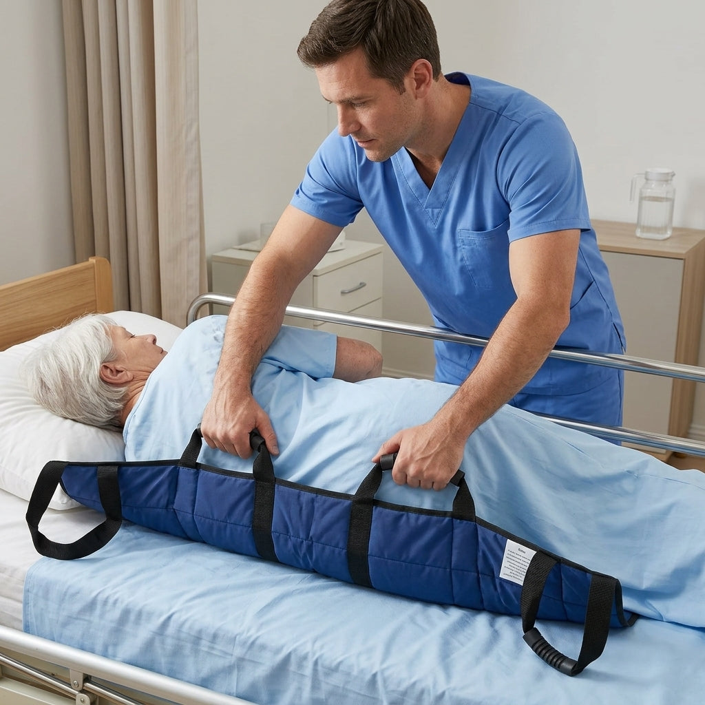 Gevoerde Overdraagmat voor Senioren – Comfortabele Transfer Hulp voor Bed & Ligondersteuning | Sansoti