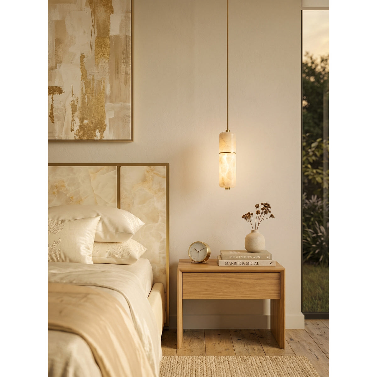 Kronleuchter Messing Alabaster LED Pendelleuchte 1-15 Leuchtpunkte Esszimmer Wohnzimmer Treppenhaus Stimmungsvolle Luxusbeleuchtung | Sansoti