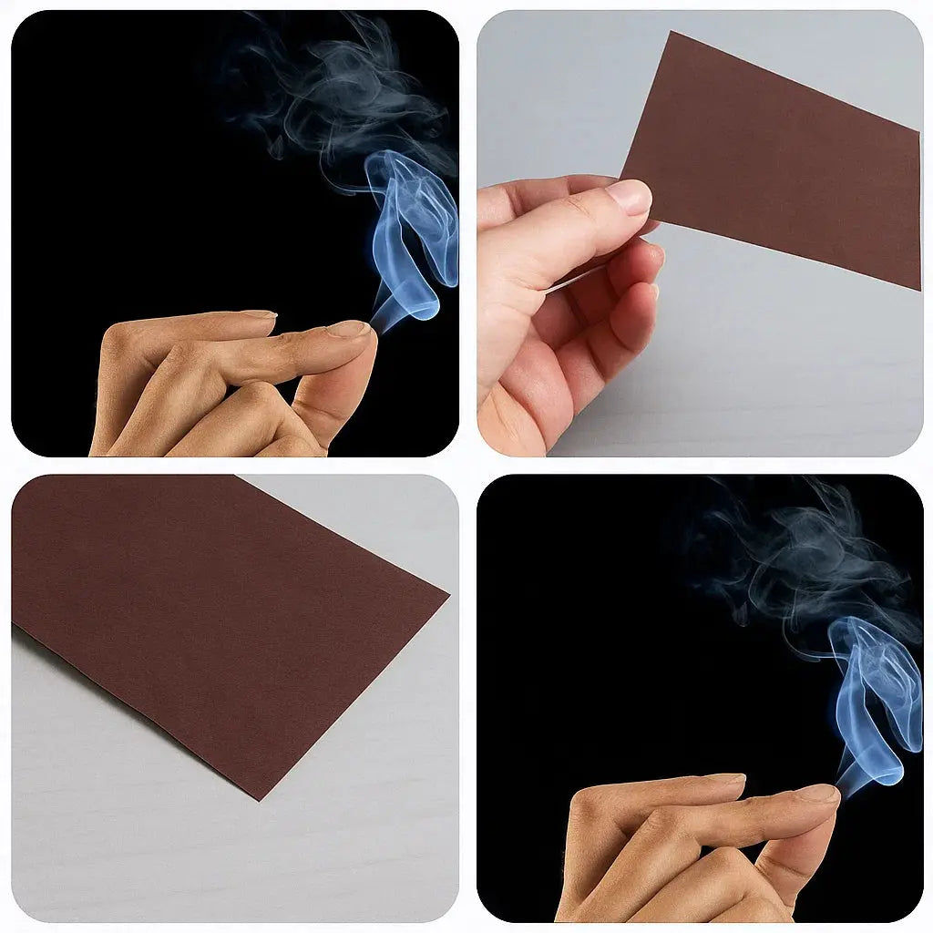 Rookvingers Goocheltruc 8x6cm Speciaal Papier Rookeffect Vingertoppen Podium Video Party Goochelen Illusie Cadeau 5 Stuks | Sansoti
