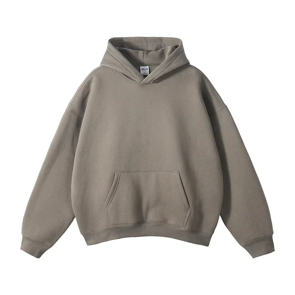 Men's Hoodie with Hood and Kangaroo Pocket - Relaxed Fit for Casual Style, Comfort, and Everyday Wear | Sansoti