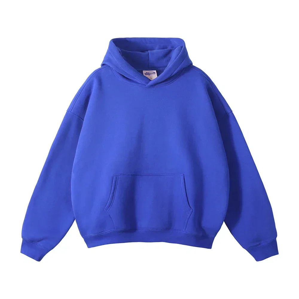 Men's Hoodie with Hood and Kangaroo Pocket - Relaxed Fit for Casual Style, Comfort, and Everyday Wear | Sansoti
