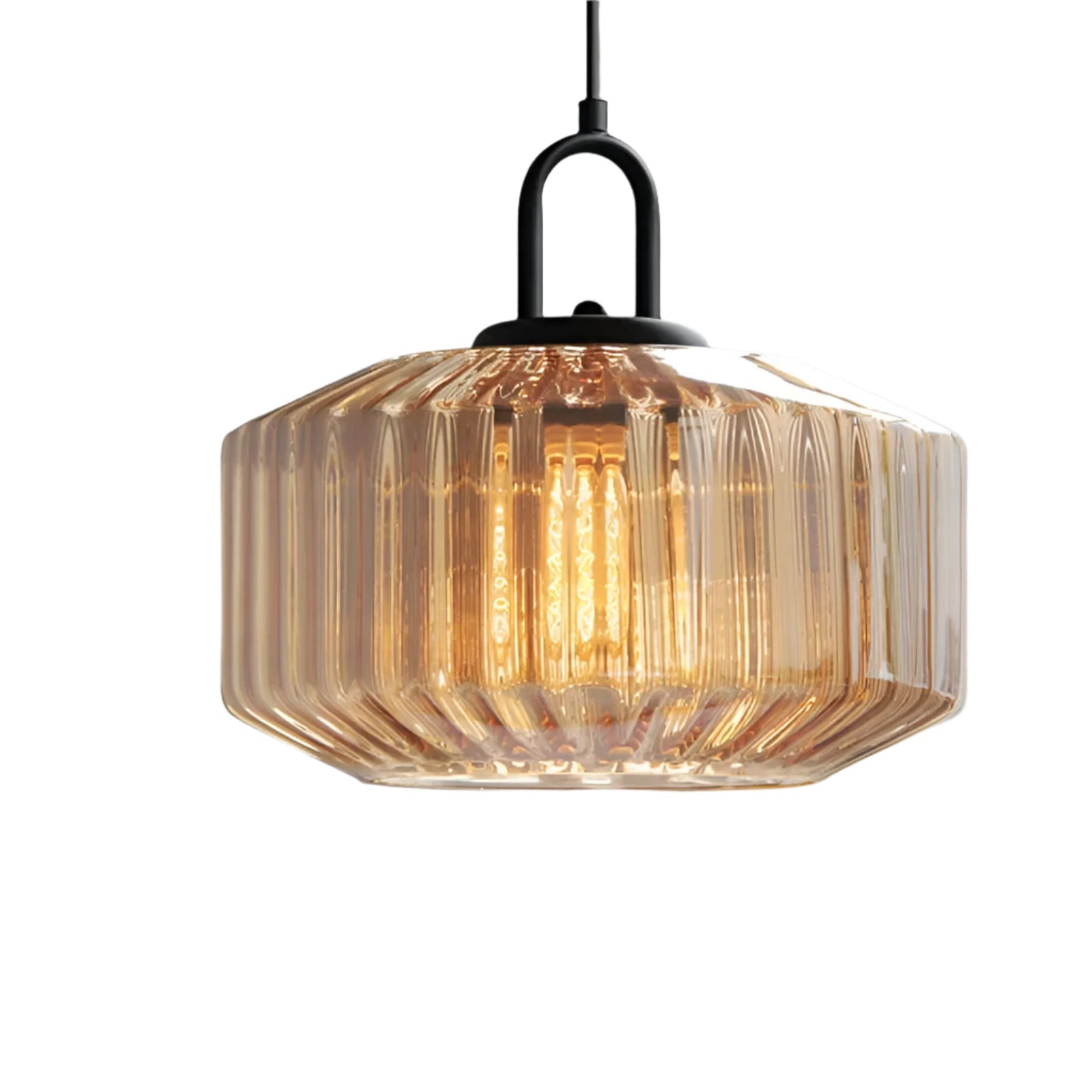 Hängelampe Buntglas Retro Nordic Ø28cm E27 3000K Küche | Restfield