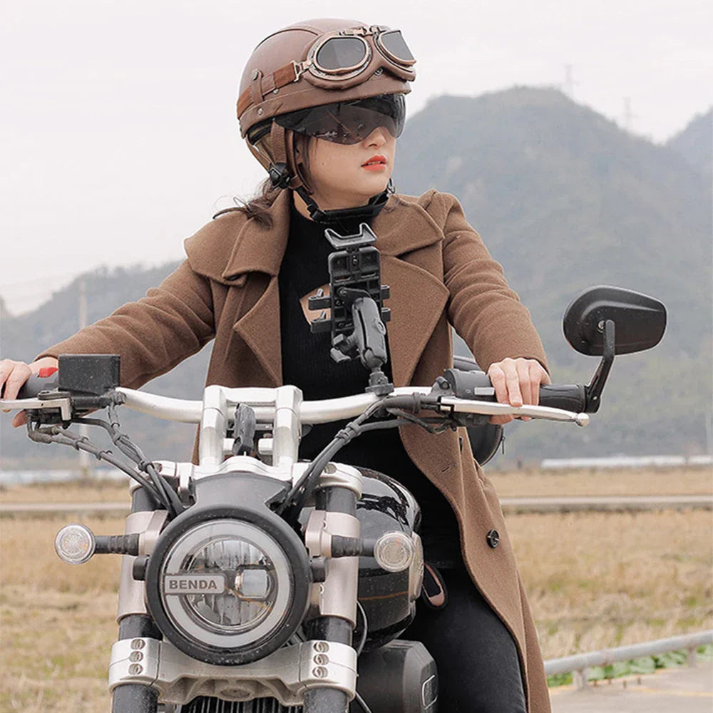 Klassieke Retro Motorhelm ABS Constructie Snelsluiting Geschikt voor Dagelijks Gebruik Touren Comfortabele Pasvorm | Sansoti