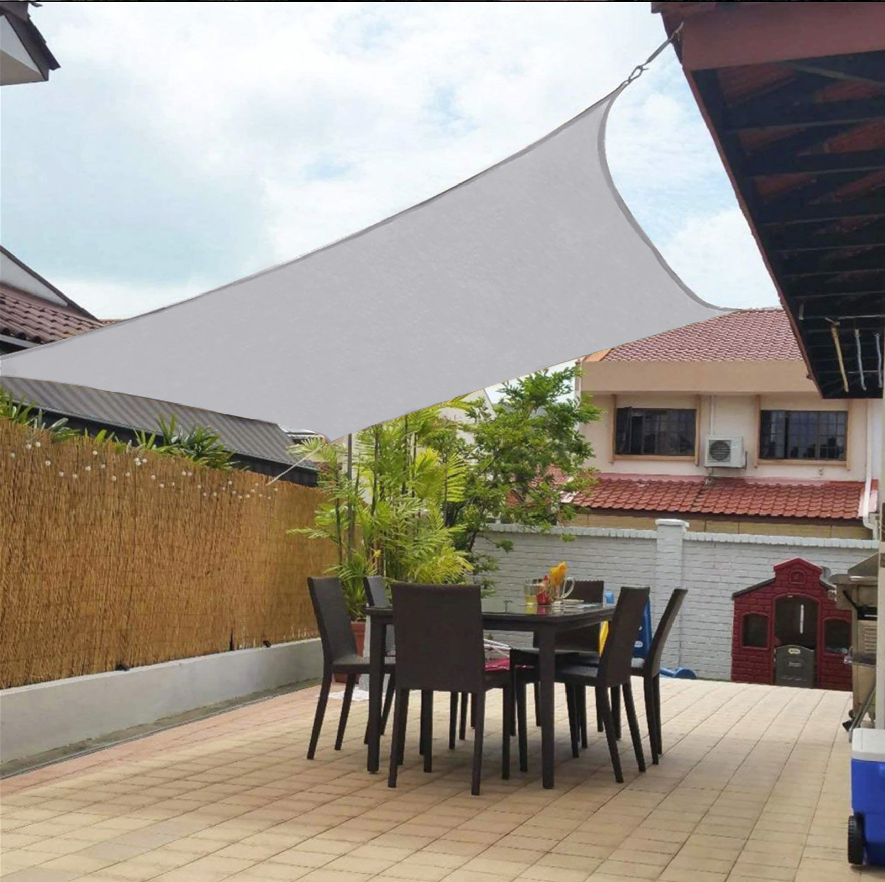 Sonnensegel Sonnenschutz Garten Terrasse Balkon UV-Schutz Wasserabweisend Mehrere Größen 5 Jahre Garantie | Restfield