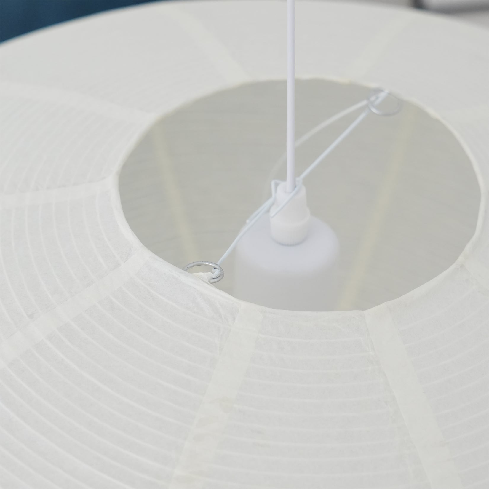 Handgemaakte Washi Papieren Hanglamp – Japans Design met E26/E27 Fitting – Zachte Verlichting voor Woonkamer, Slaapkamer & Eetkamer – Met Montagehaakjes | Sansoti
