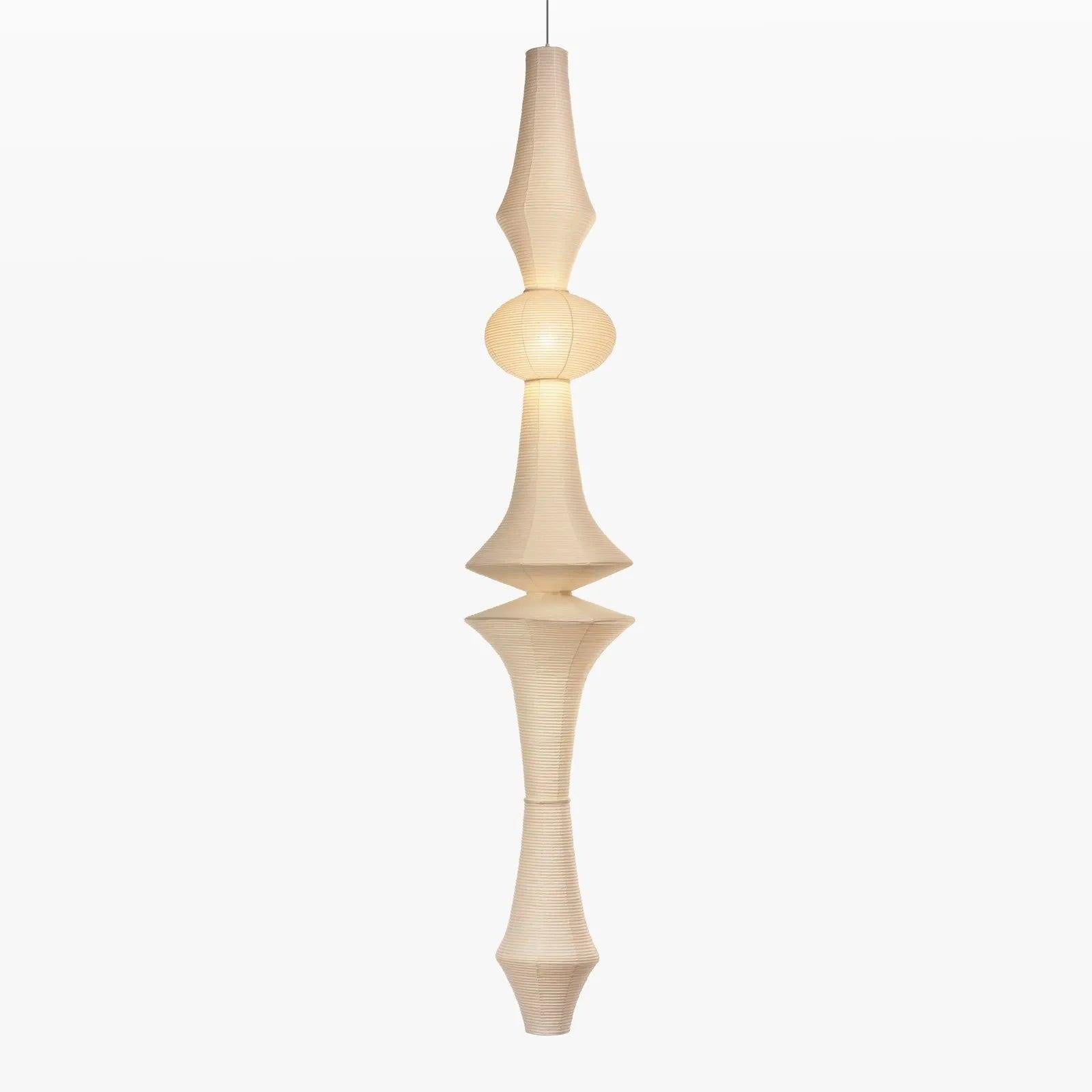 Japanse Hangende Papieren Lamp Zeven Formaten E26/E27 ø33-ø43cm 150-460cm Hoogte Mulberry Washi Moerasschors Translucide Kap Met Handgemaakt Karakter | Sansoti