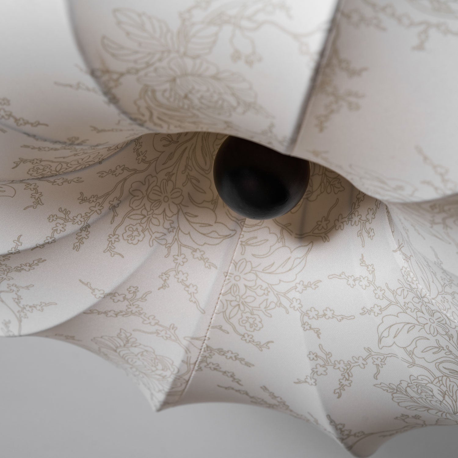 Stoffen Plafondlamp met Bloemenpatroon Natuurlijke Sfeerverlichting Scandinavisch Design Woon- en Slaapkamer Verlichting | Sansoti