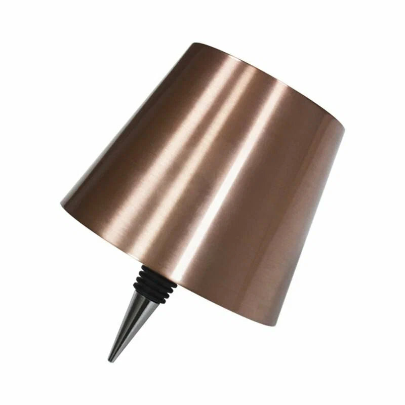 Draadloze Dimbare LED Flessenlamp Modern Design Oplaadbaar USB-C Wit Zwart Bruin Goud | Sansoti