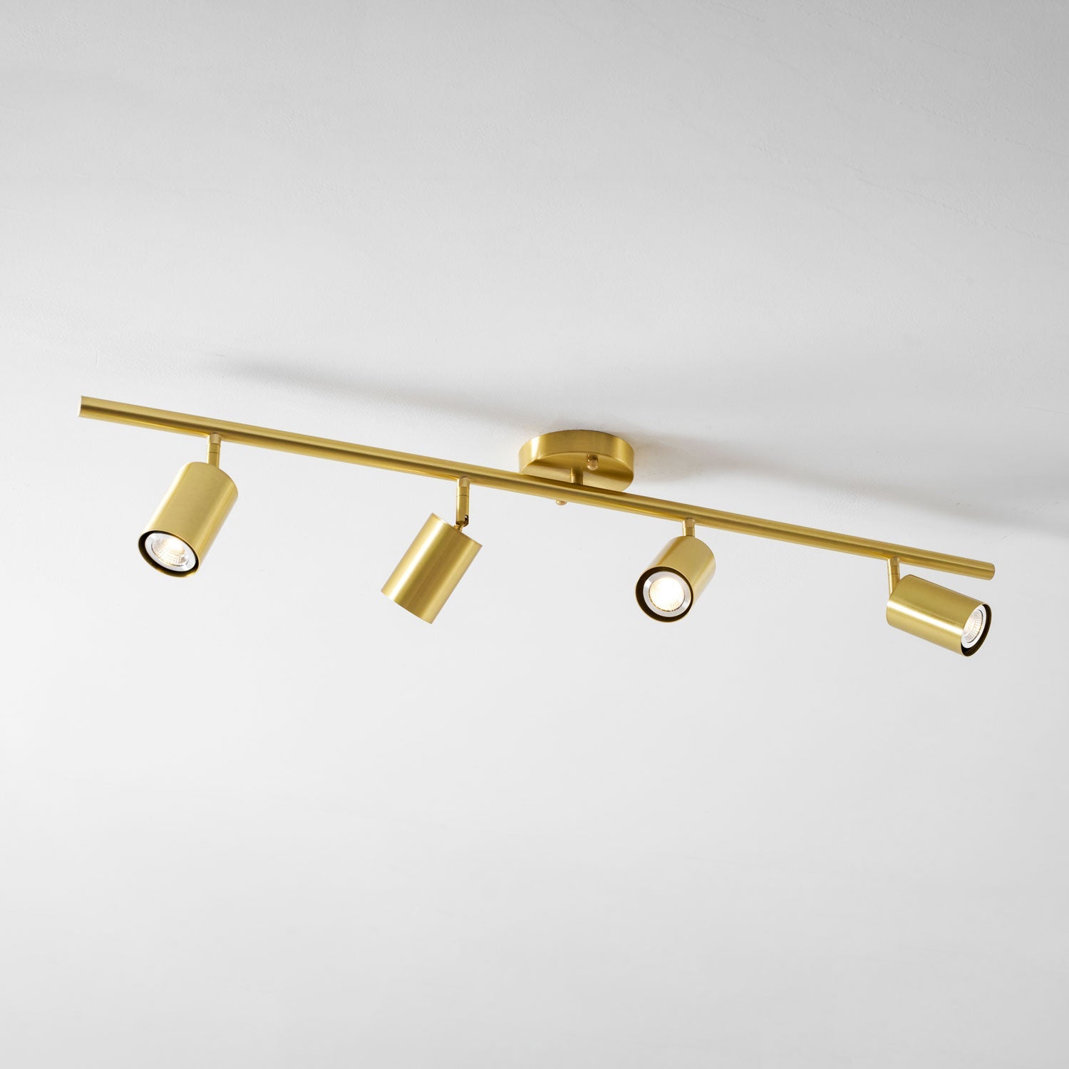 Verstelbare Wandlamp met Messing of Zwart Afwerking – 2 tot 4 Lichtpunten | Sansoti
